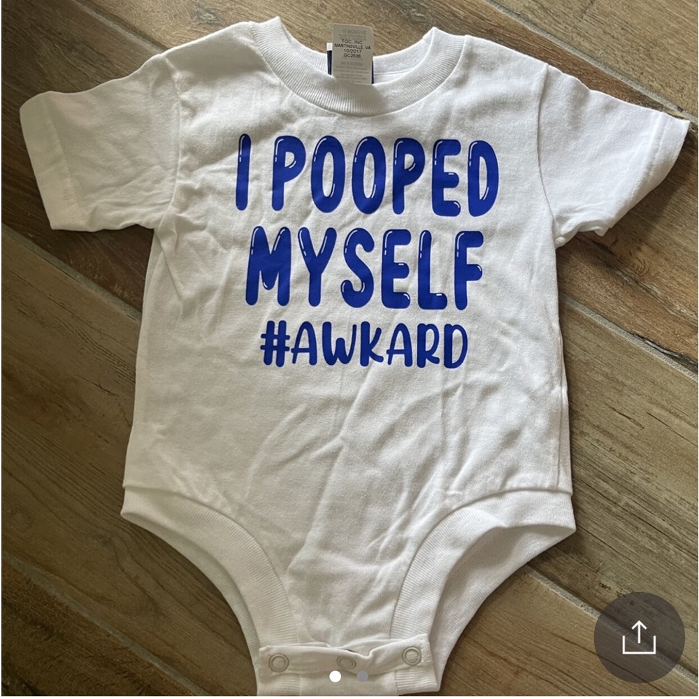Funny baby onesie